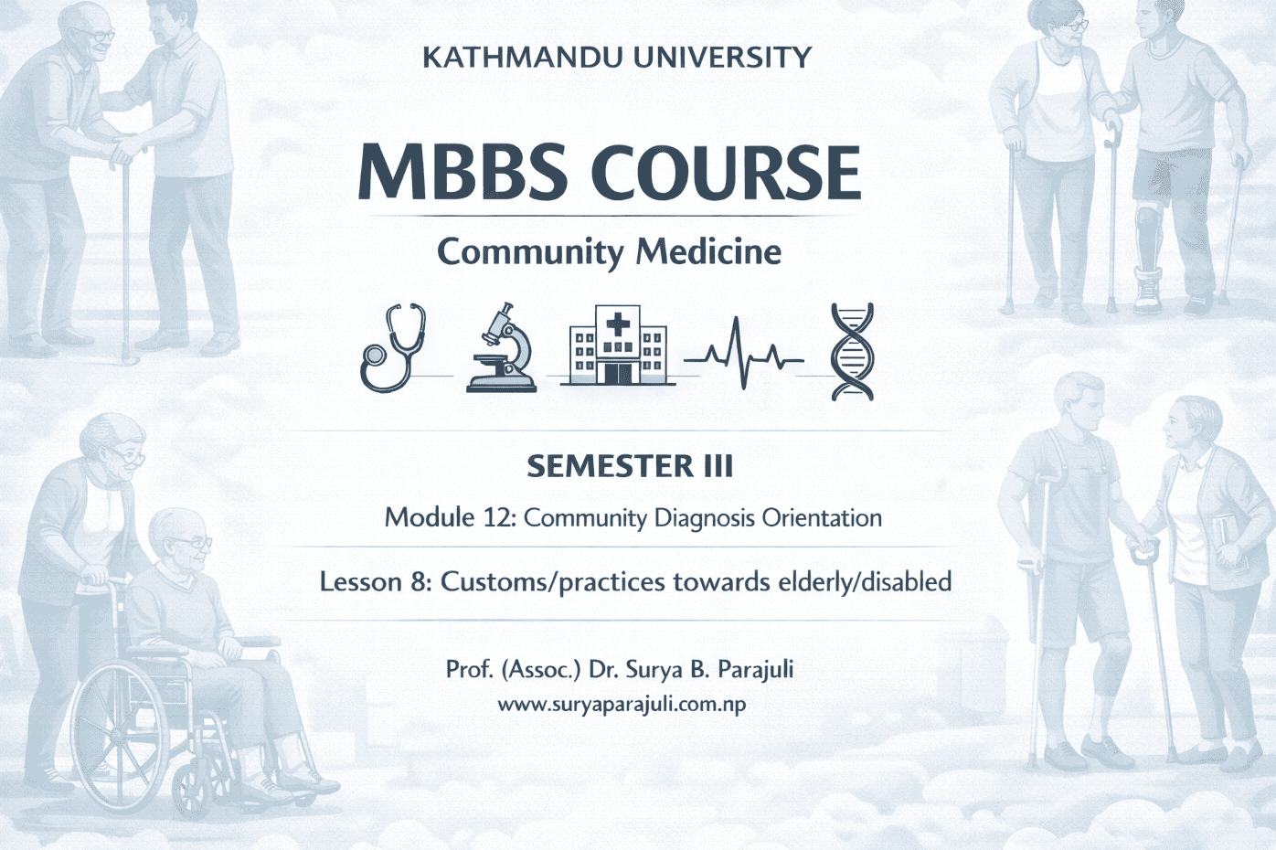  Customs/practices towards elderly/ disabled